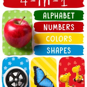 My First 4-in-1 Padded Board Books by Wonder House Books-0