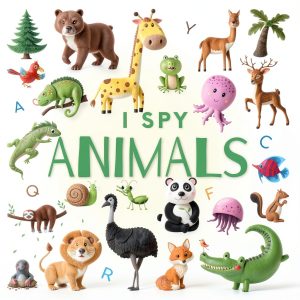 I Spy Alphabet Book for Kids Interactive Learning Book Series 1 by I-0