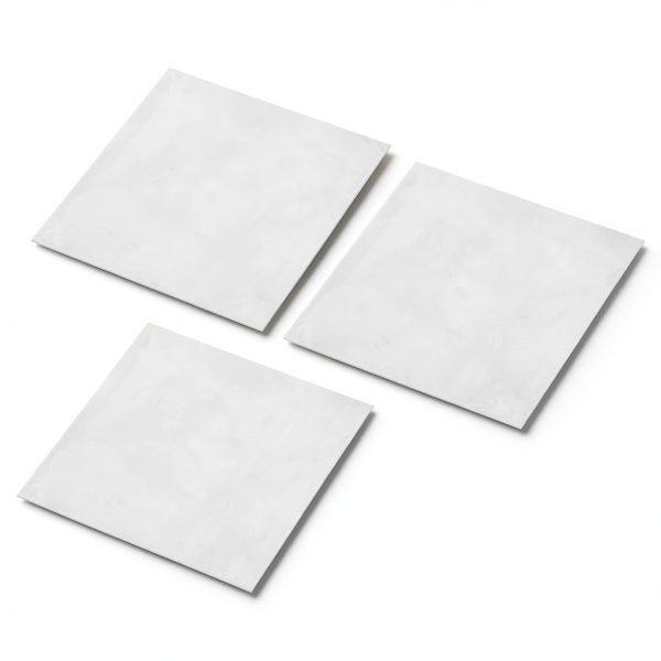 Nickel Sheet uxcell 3 Pcs Pure Nickel 200 0.5x100x100mm-0