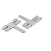 Nickel Sheet 100pcs T-Shaped 2.8x2.7cm Low Resistivity NXA-CYJ-4