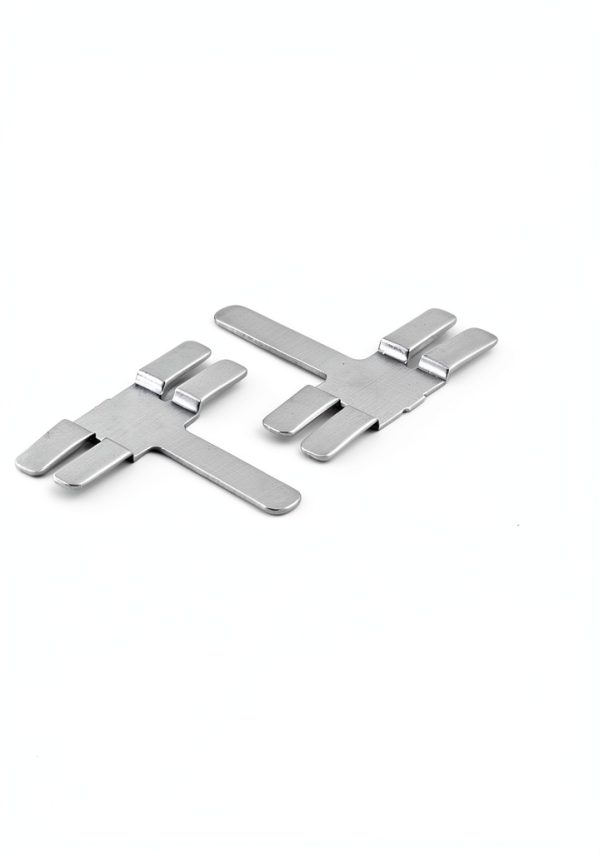 Nickel Sheet 100pcs T-Shaped 2.8x2.7cm Low Resistivity NXA-CYJ-4