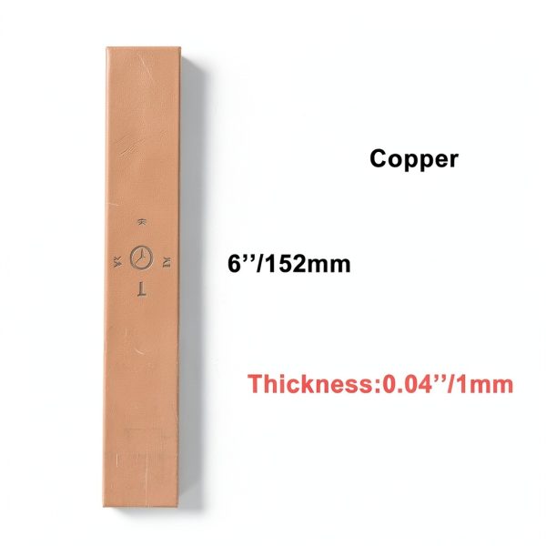 Electroplating Anode Set 1x6x0.04 Nickel Copper Zinc Sheets Chudeng-2