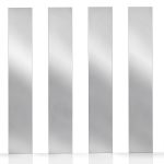 Pure Nickel Sheet 99.6% 0.04x1x6 in 4pcs - Purity Anode for Plating-0