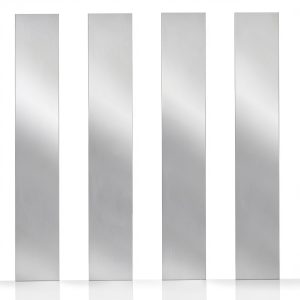 Pure Nickel Sheet 99.6% 0.04x1x6 in 4pcs - Purity Anode for Plating-0