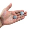 Non-Magnetized 0.98 Inch Iron Nickel Steel Disc 50 Pack Ground-2