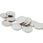Non-Magnetized 0.98 Inch Iron Nickel Steel Disc 50 Pack Ground-0