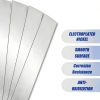 Pure Nickel Sheet 99.6% 0.04x1x6 in 4pcs - Purity Anode for Plating-2